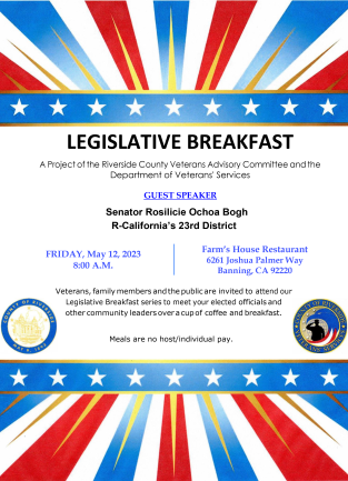 Legislative Breakfast 5-12